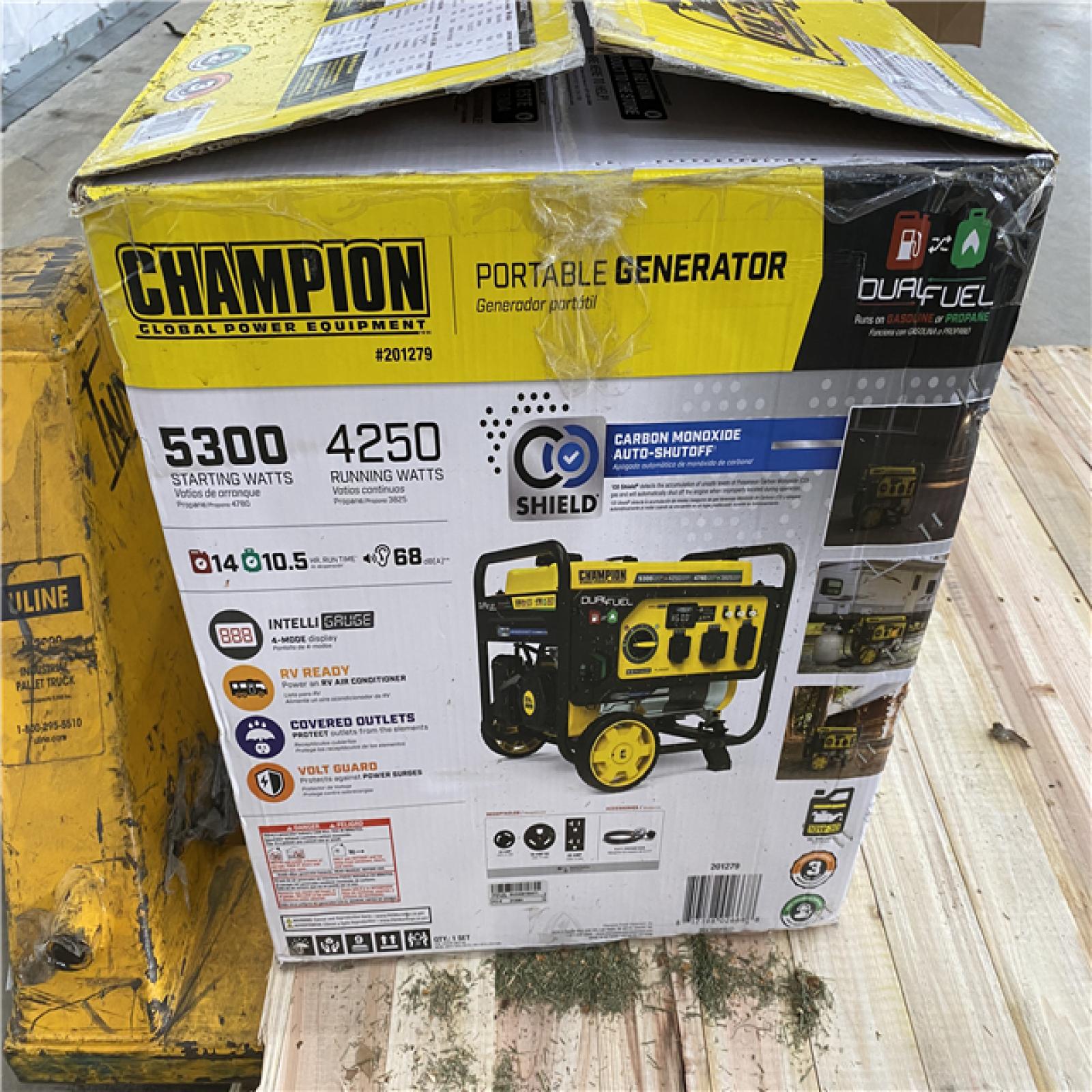 Houston Location - AS-IS CHAMPION POWER EQUIPMENT 5300/4250-Watt Generator