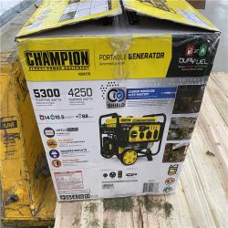 Houston Location - AS-IS CHAMPION POWER EQUIPMENT 5300/4250-Watt Generator