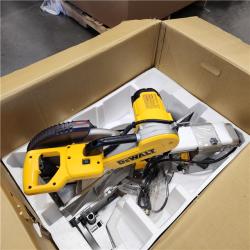 AS-IS 15 Amp Corded 12 in. Double Bevel Sliding Compound Miter Saw with XPS Technology, Blade Wrench and Material Clamp