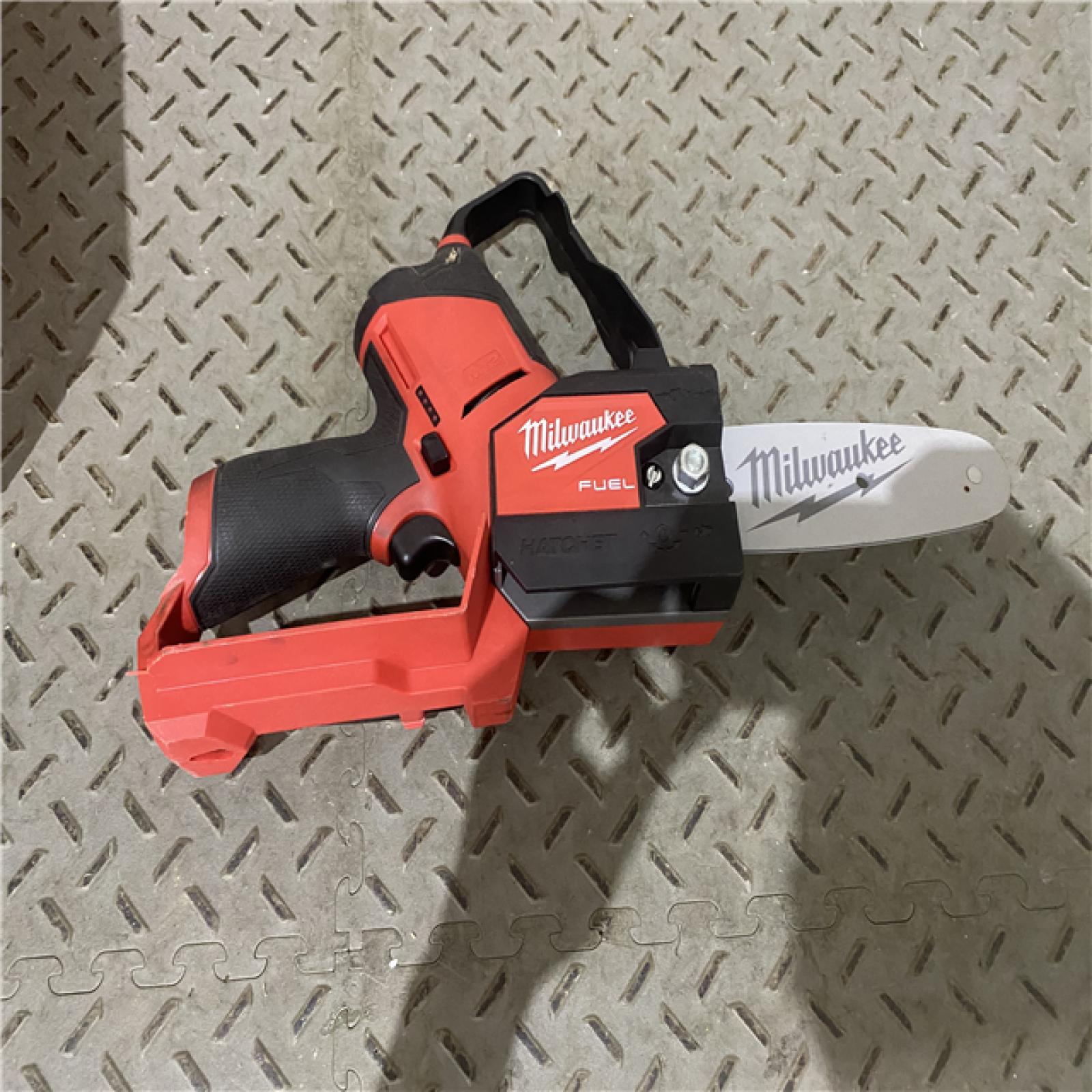 Houston location AS-IS Milwaukee M18 Fuel Hatchet 8  Pruning Saw Bare Tool