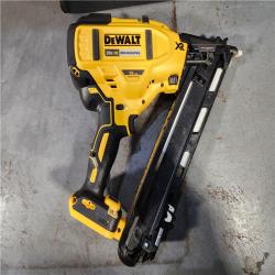 HOUSTON LOCATION - AS-IS DEWALT 20V MAX XR 15 Ga. Cordless 34 Deg Nailer 20 V