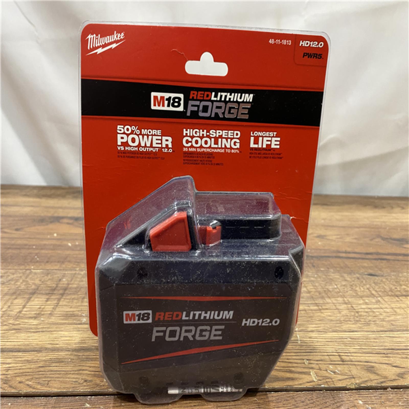 NEW Milwaukee 48-11-1813 M18 REDLITHIUM FORGE High Output 12.0Ah Battery Pack