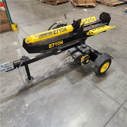 Dallas Location - As-Is Champion Power Equipment 27 Ton 224 cc Gas Log Splitter