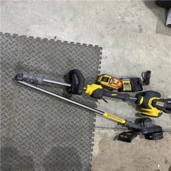 Houston location AS-IS BRUSHLESS STRING TRIMMER Dewalt Flexvolt 60v