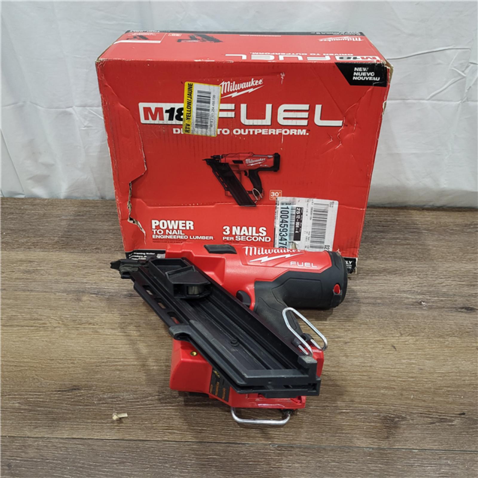 AS-IS Milwaukee M18 FUEL 30 Degree Framing Nailer