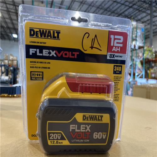 NEW! - DEWALT FLEXVOLT 20V/60V MAX Lithium-Ion 12.0Ah Battery