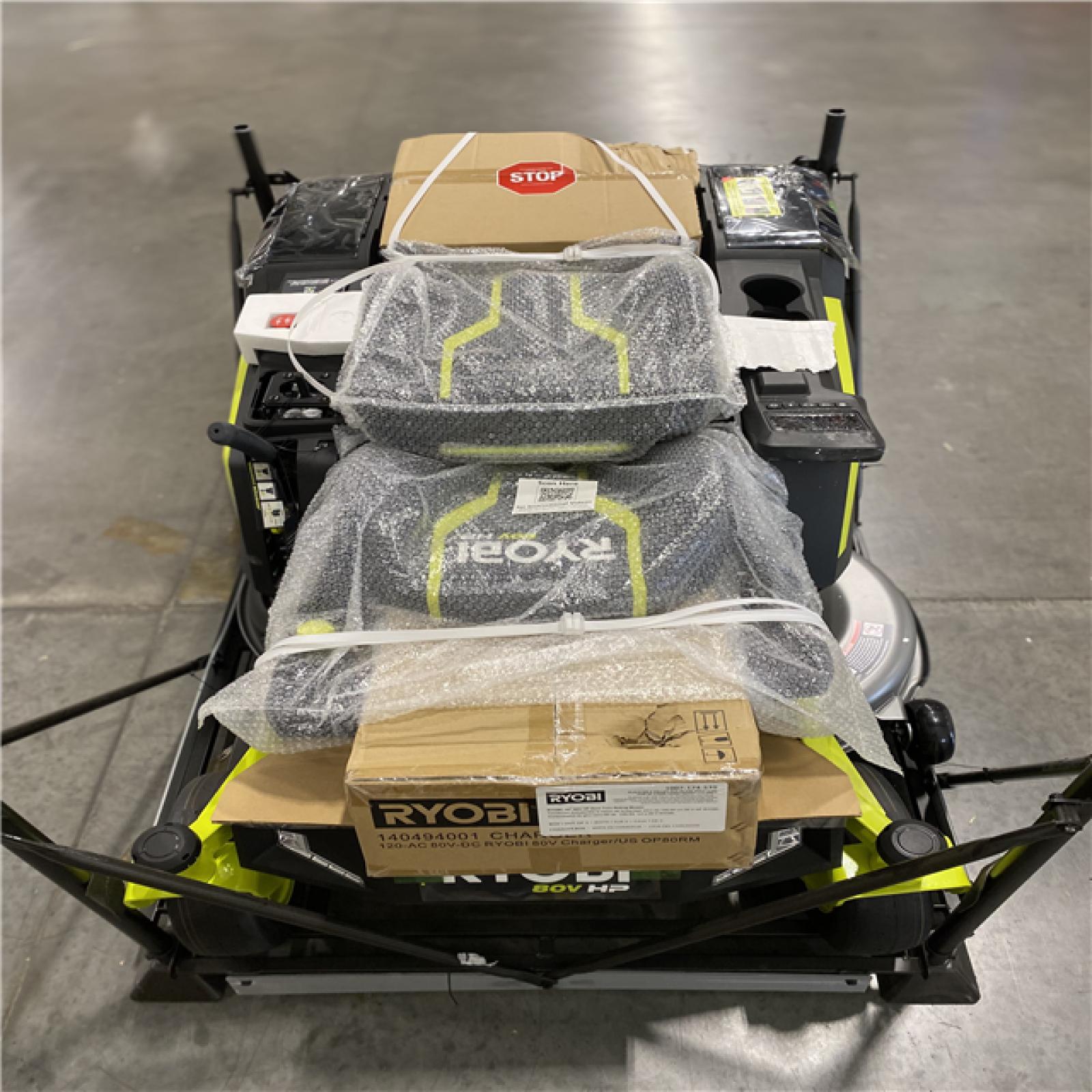 DALLAS LOCATION - RYOBI 80V HP Brushless 42 in. Battery Electric Cordless Zero Turn Riding Mower