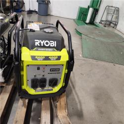 Dallas Location - As-Is RYOBI 4000-Watt Inverter Generator