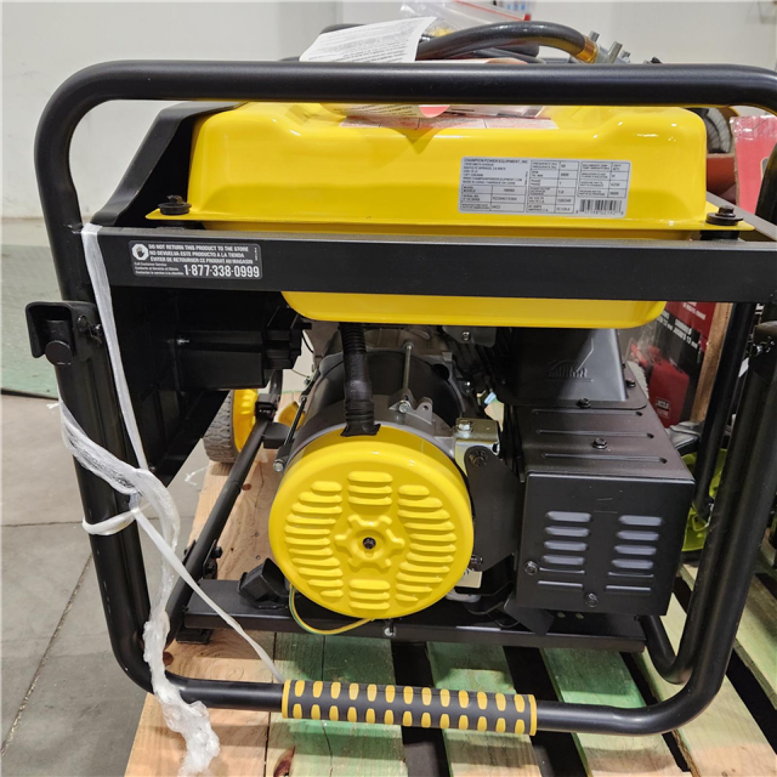 Dallas Location - As-Is  6250W Dual Fuel Generator Champion Power Equipment