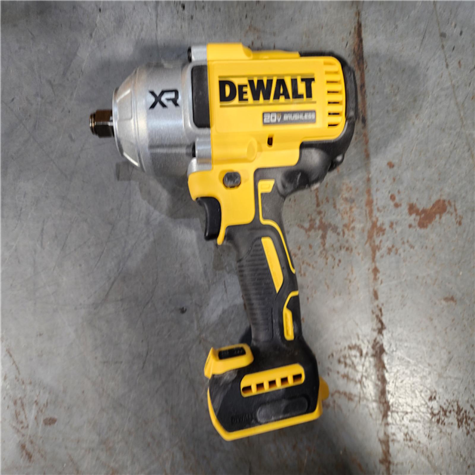 HOUSTON LOCATION - AS-IS DEWALT 20V MAX* XR 1/2  High Torque Impact Wrench with Hog Ring Anvil