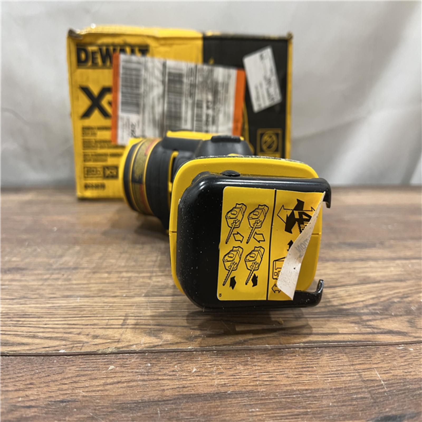 AS-IS DEWALT 20-Volt MAX XR Lithium-Ion Cordless Brushless Compact Reciprocating Saw (Tool-Only)