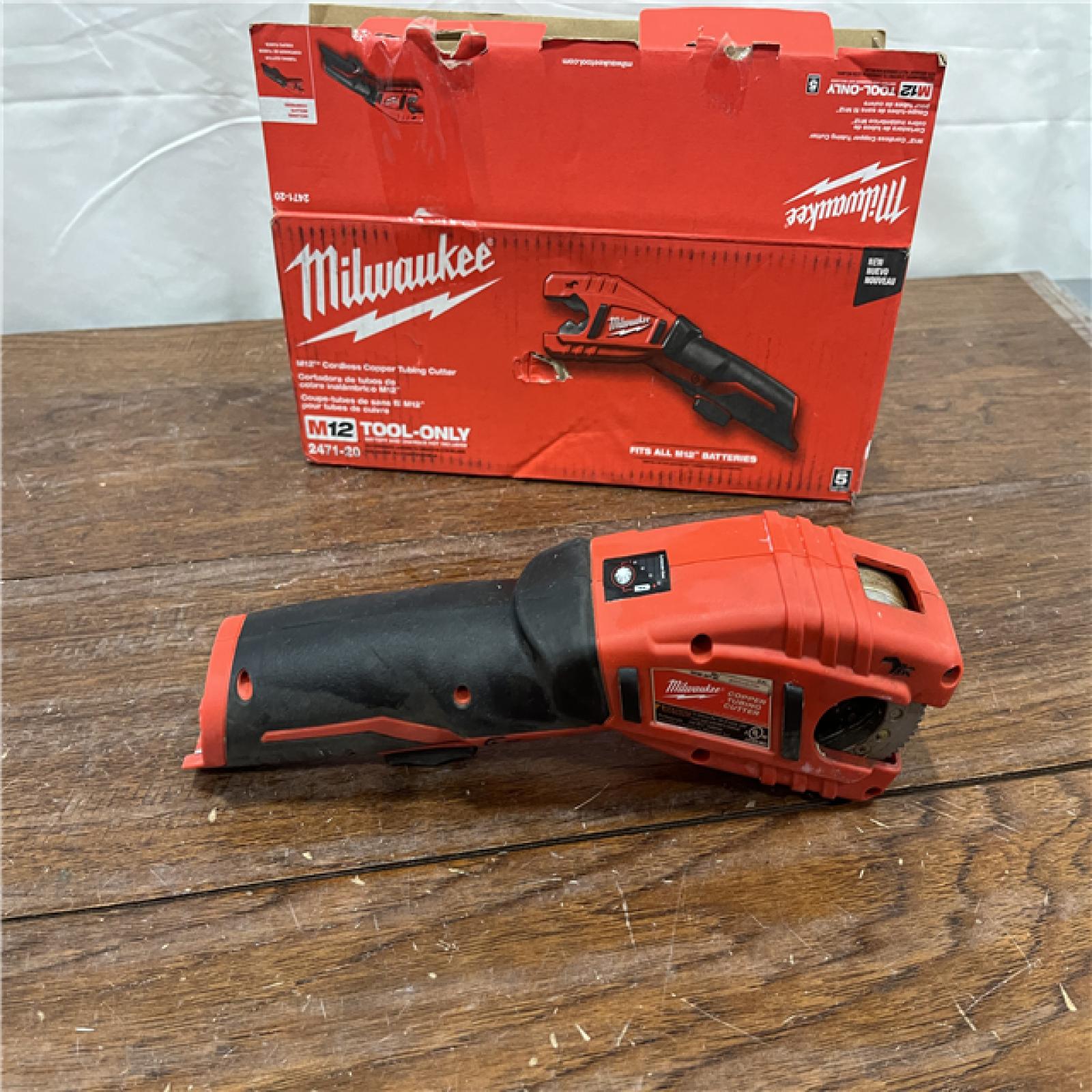 AS-IS M12 12V Lithium-Ion Cordless Copper Tubing Cutter (Tool-Only)