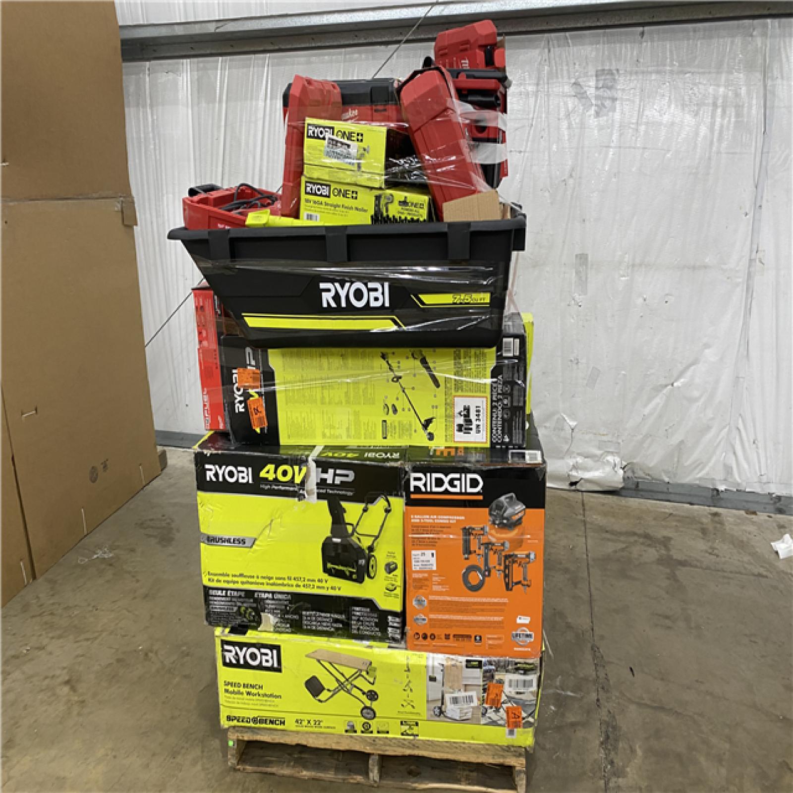 Houston Location AS IS - Tool Pallet