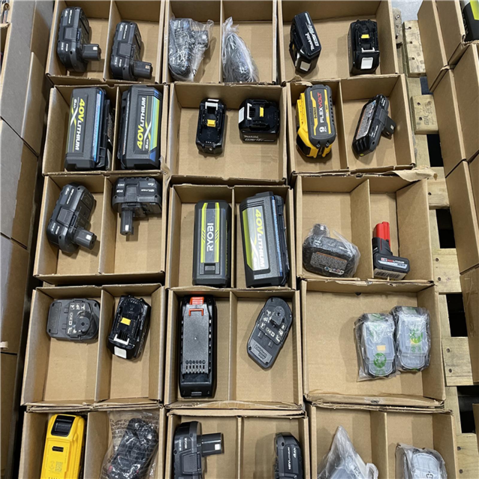 DALLAS LOCATION - AS-IS BATTERY PALLET