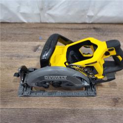 AS-IS DEWALT FLEXVOLT 60V MAX Cordless Brushless 7-1/4 in. Wormdrive Style Circular Saw (Tool Only)