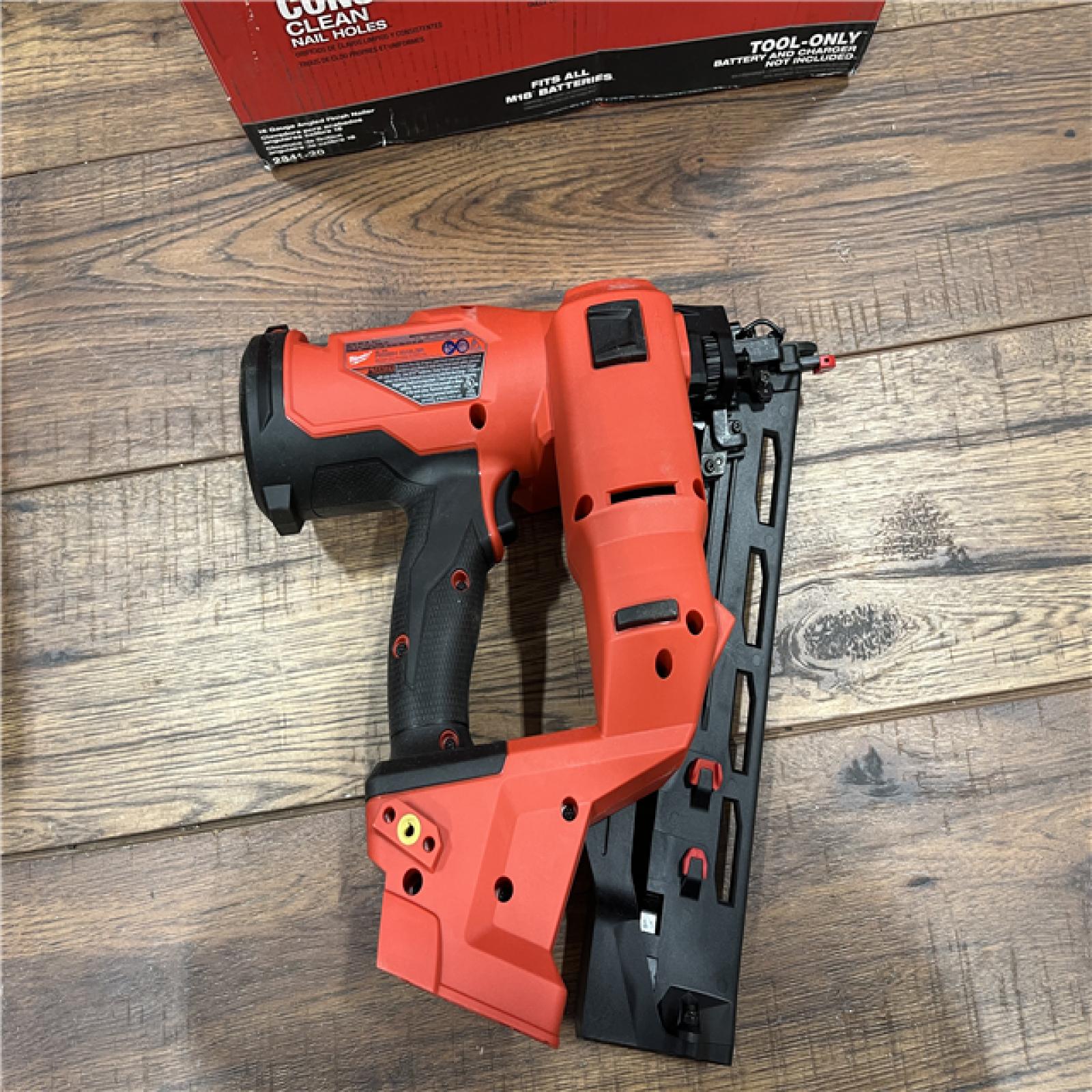 AS-IS Milwaukee 2841-20 18V Cordless Gen II 16 Gauge Angled Finish Nailer (Tool Only)