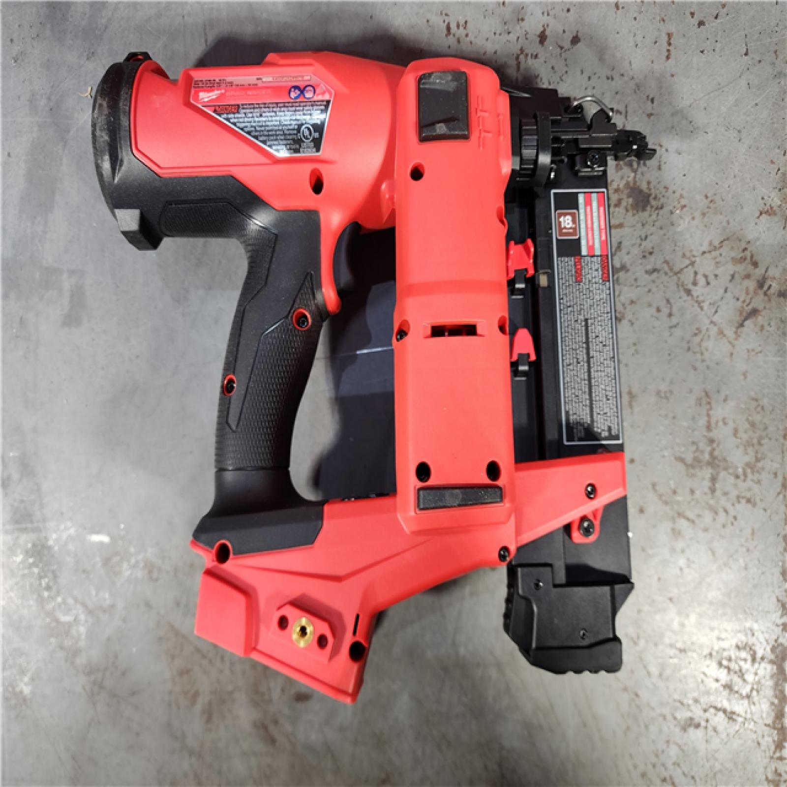 HOUSTON LOCATION - AS-IS Milwaukee M18 Fuel 18V Brushless 18-Gauge Brad Nailer 2746-20 (Bare Tool)