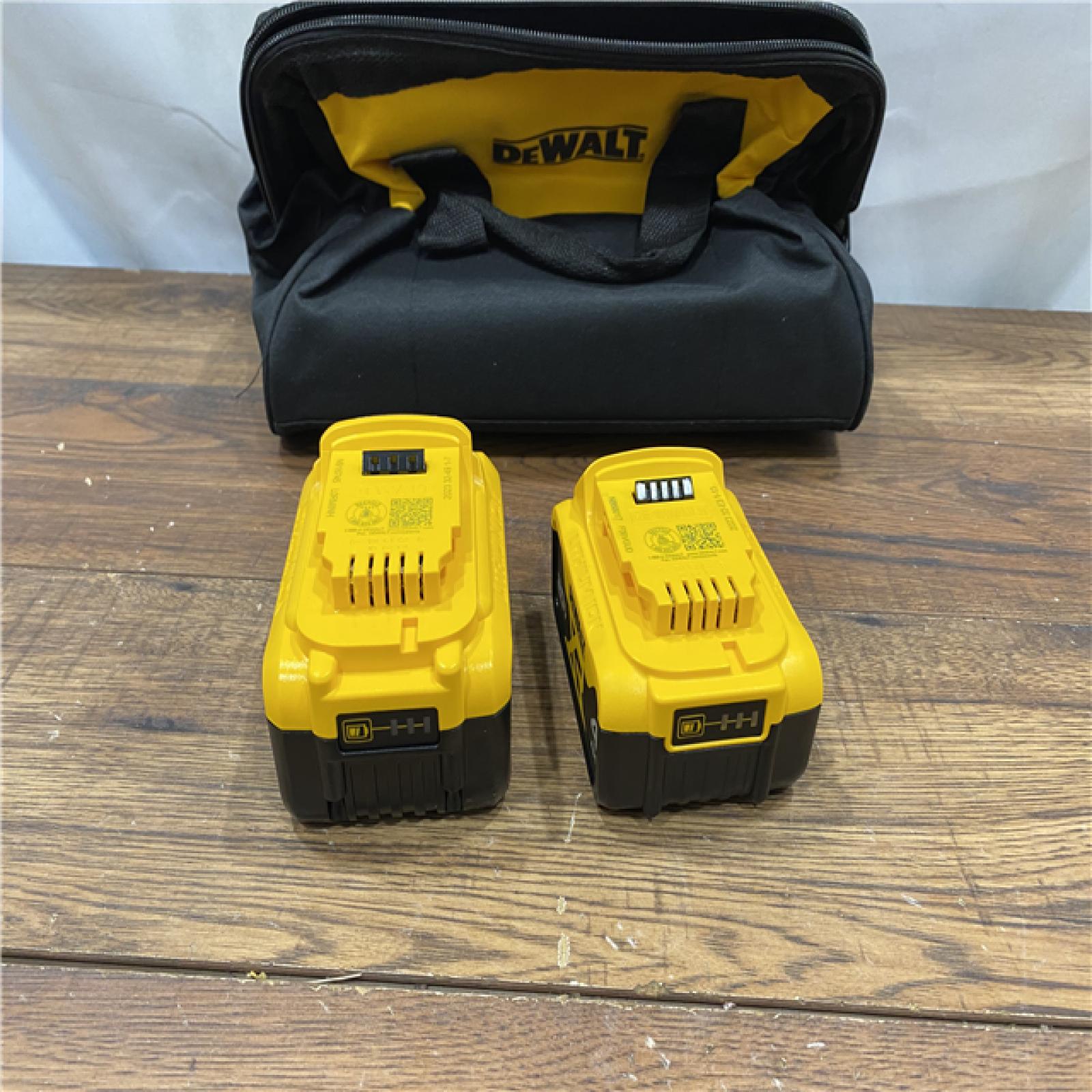 AS IS Dewalt-DCB246CK 20V MAX* Lithium Ion Starter Kit