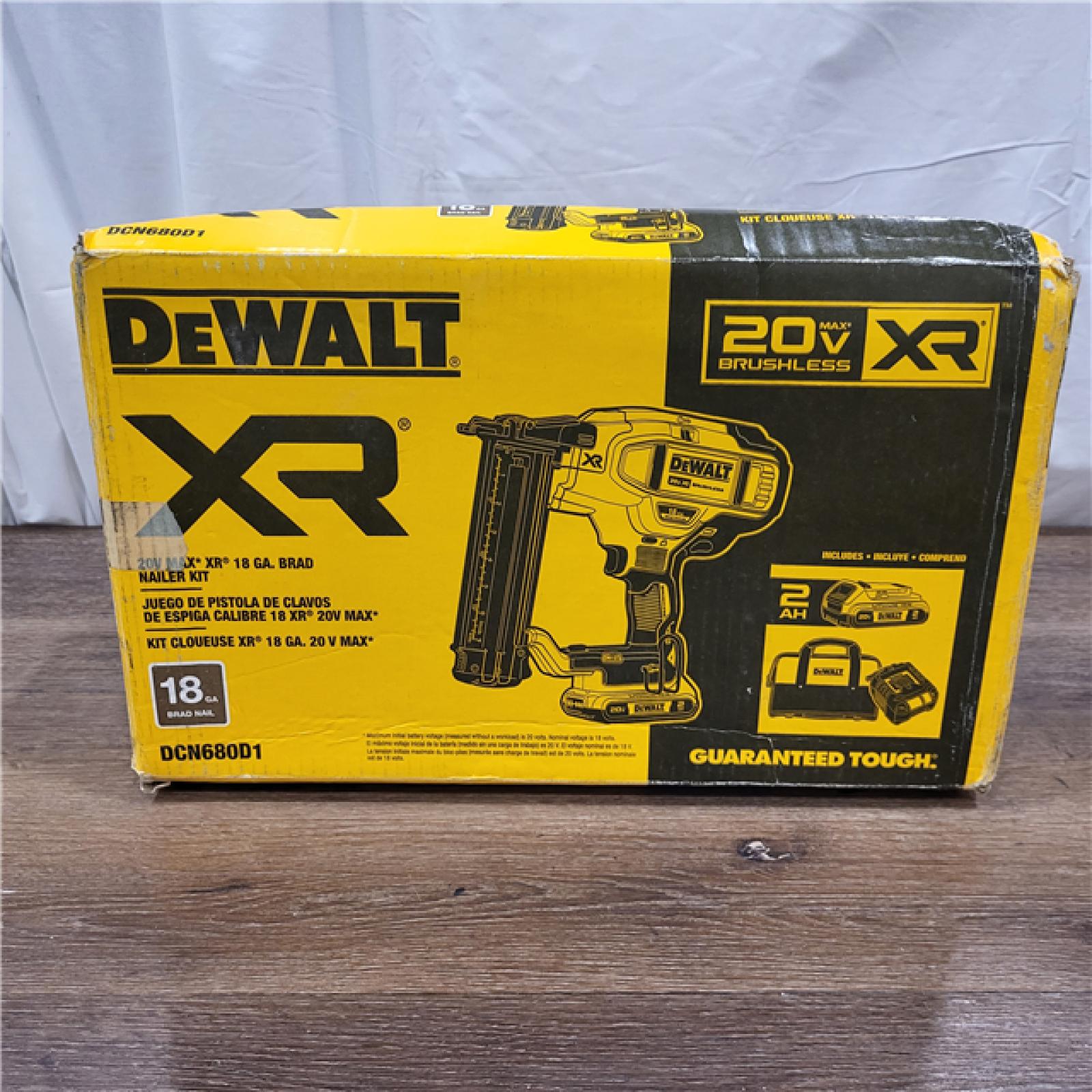 DEWALT 20V MAX XR 18 Gauge Brad Nailer