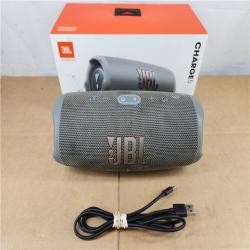 JBL Charge 5 Portable Waterproof Speaker - Grey