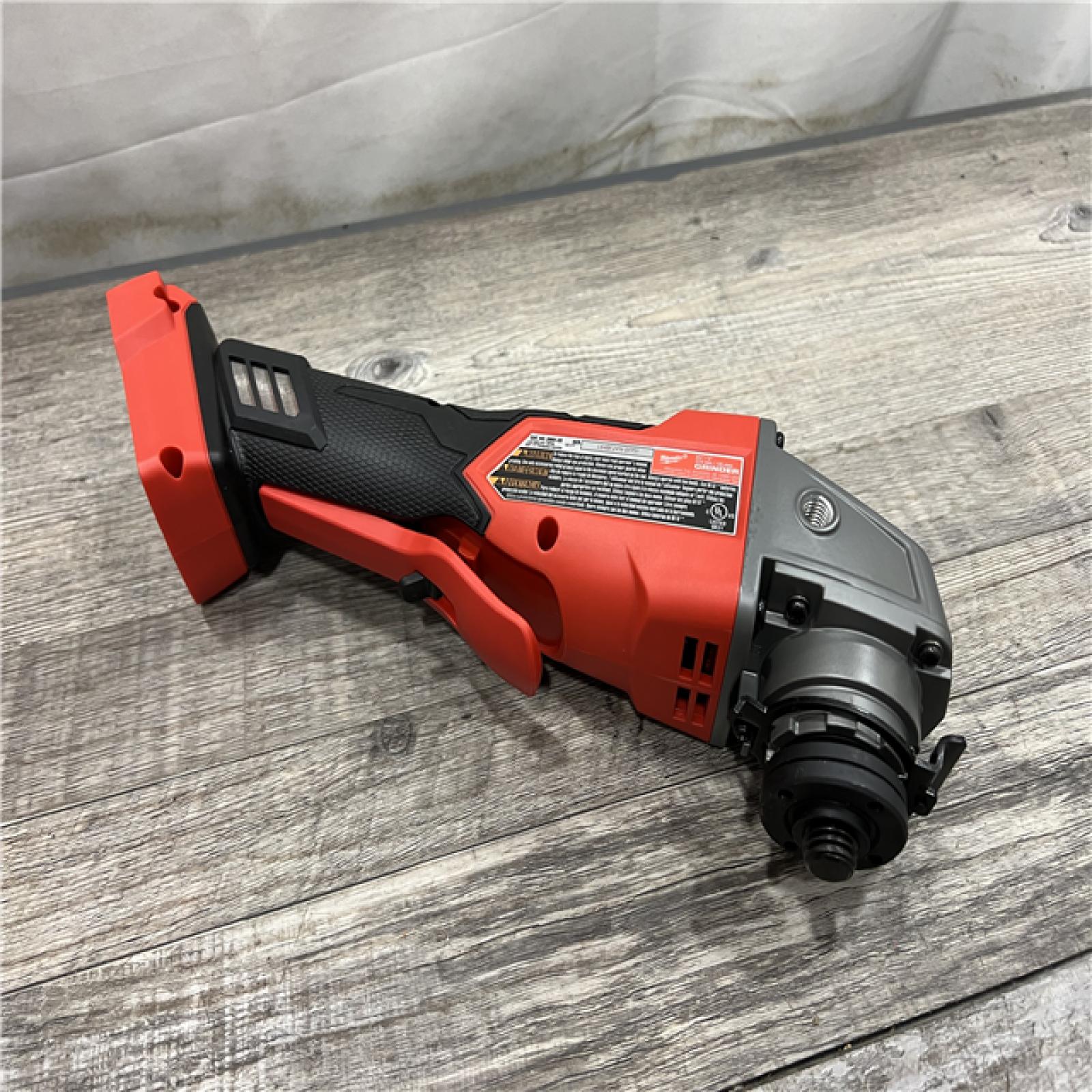 AS-IS Milwaukee 2880-20 M18 FUEL 18-Volt Lithium-Ion Brushless Cordless 4-1/2 in./5 in. Grinder W/Paddle Switch (Tool-Only)