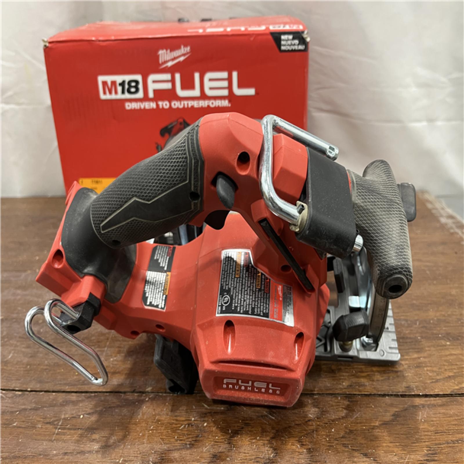 AS-ISM18 FUEL 18V Lithium-Ion Brushless Cordless 6-1/2 in. Circular Saw (Tool-Only)