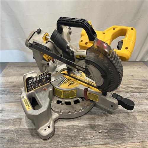 AS-IS DEWALT 20-Volt MAX Lithium-Ion Cordless 7-1/4 in. Miter Saw (Tool Only)