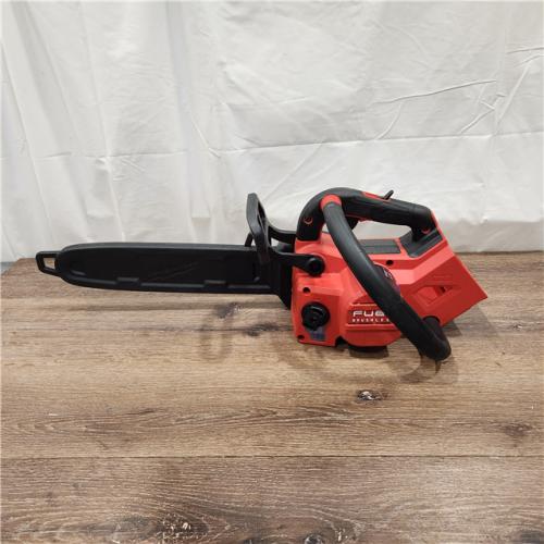 AS-IS M18 FUEL 14 in. 18V Lithium-Ion Brushless Cordless Battery Top Handle Chainsaw (Tool Only)