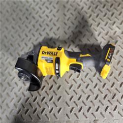 HOUSTON LOCATION - AS-IS (APPEARS LIKE NEW) DeWalt FLEXVOLT 60V MAX Cordless Grinder 4.5 - 6   9000 RPM  1 EA (115-DCG418B) (TOOLY ONLY)