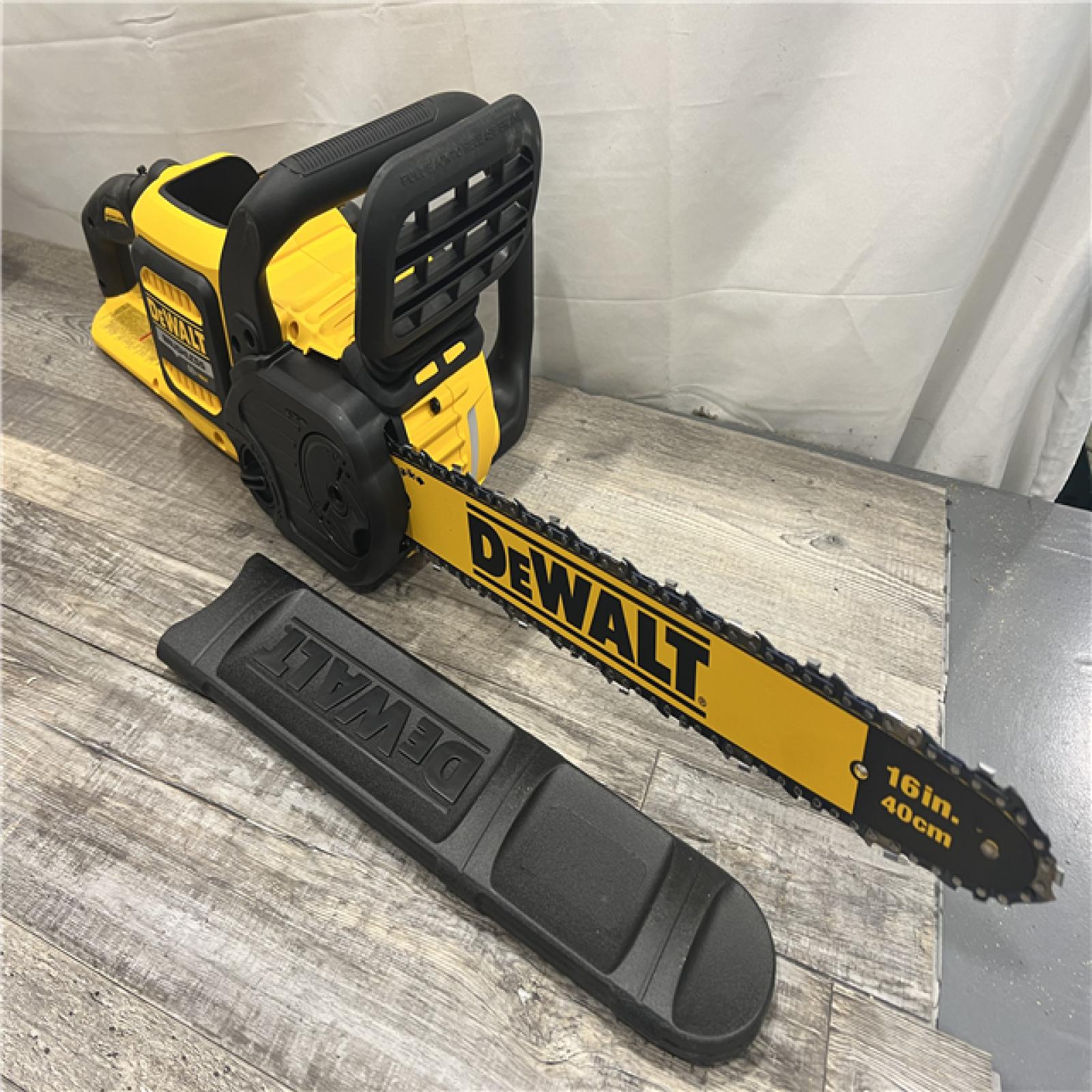 AS-IS DeWalt FLEXVOLT 60V MAX Lithium-Ion Brushless Cordless 16in. Chainsaw Kit