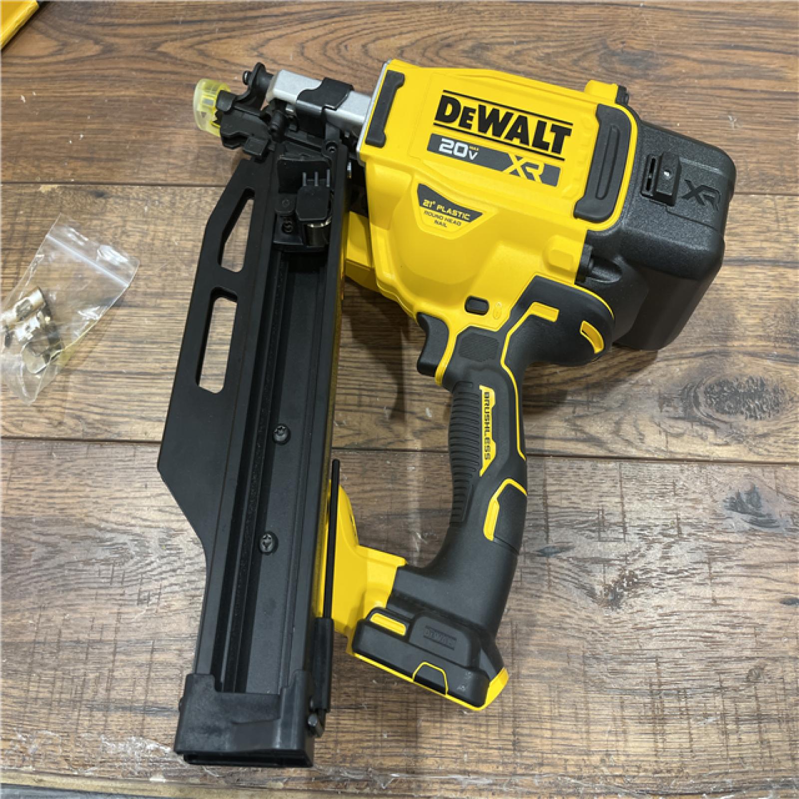 AS IS DEWALT 20-Volt 21Â° Cordless Framing Nailer (Tool-Only)