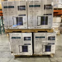 DALLAS LOCATION - Vissani 4.3 Cu. ft. Wine and Beverage Cooler in Stainless Steel PALLET -(8 UNITS)