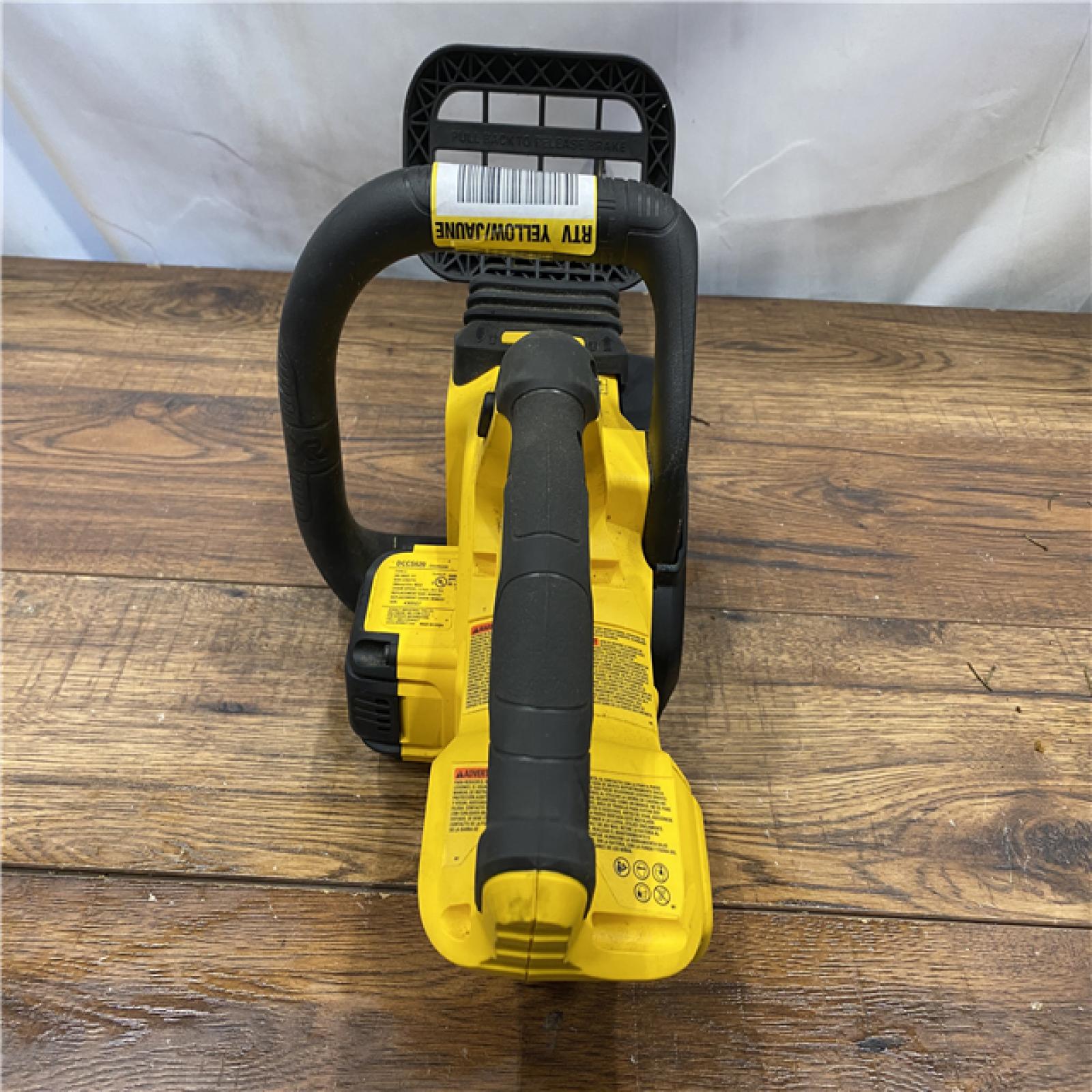 AS IS DEWALT 20V MAX 12in. Brushless Cordless Battery Powered Chainsaw (Tool Only)