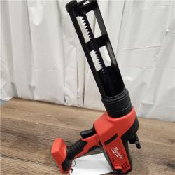 AS-IS Milwaukee M18 18-Volt Lithium-Ion Cordless 10 oz. Caulk and Adhesive Gun (Tool-Only)