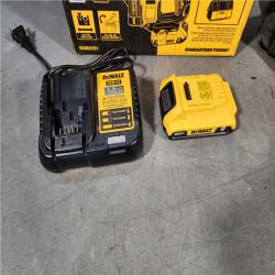 HOUSTON LOCATION - AS-IS DEWALT ATOMIC 20V MAX Lithium Ion Cordless 23 Gauge Pin Nailer Kit with 2.0Ah Battery and Charger