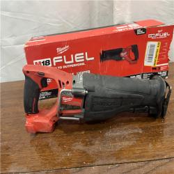 AS-ISMilwaukee M18 Fuel Sawzall Brushless Cordless Reciprocating Saw - No Charger, No Battery, Bare Tool Only