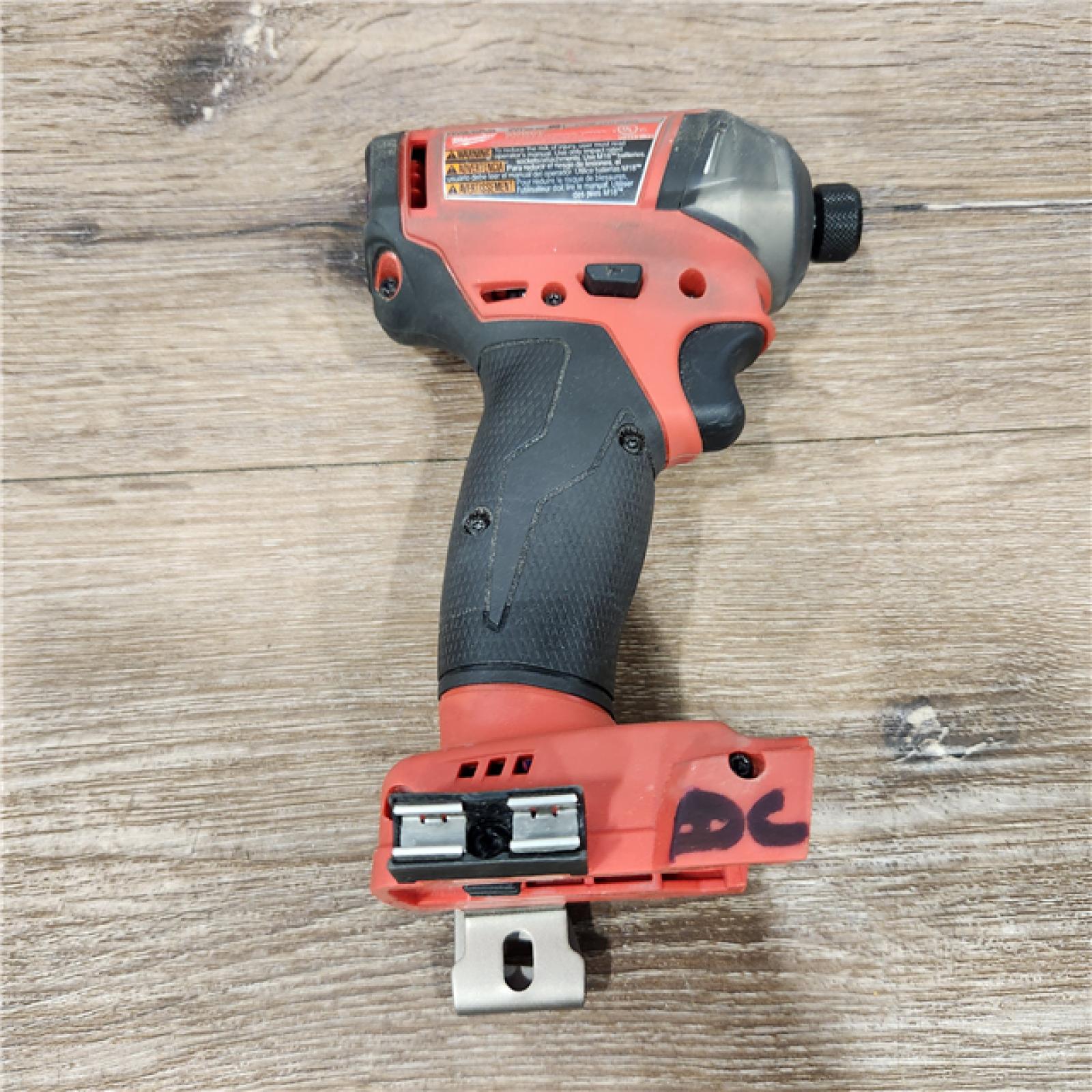 AS-IS M18 FUEL SURGE 18V Lithium-Ion Brushless Cordless 1/4 in. Hex Impact Driver (Tool-Only)