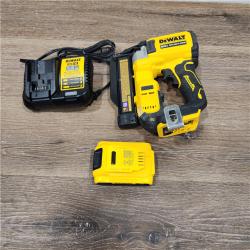 AS-IS DEWALT ATOMIC 20V MAX Lithium Ion Cordless 23 Gauge Pin Nailer Kit with 2.0Ah Battery and Charger (DCN623D1)