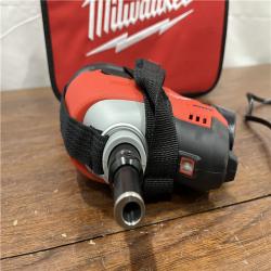 AS-IS Milwaukee M12 12-Volt Lithium-Ion Cordless Palm Nailer Kit with One 1.5Ah Battery, Charger and Tool Bag