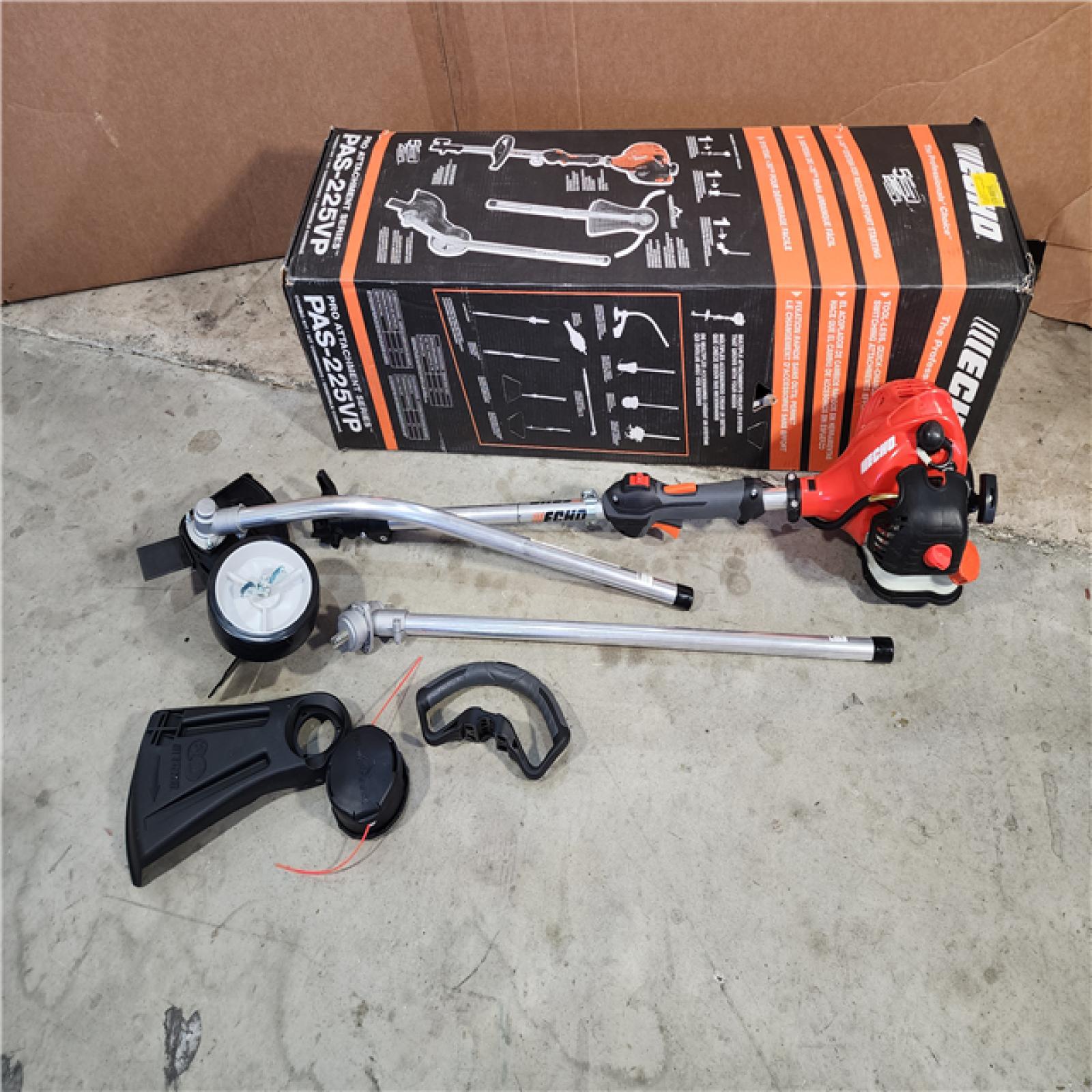 HOUSTON LOCATION - AS-IS Echo PAS-225VP 17 in. 21.2 Cc Gas PAS Trimmer and Edger Kit