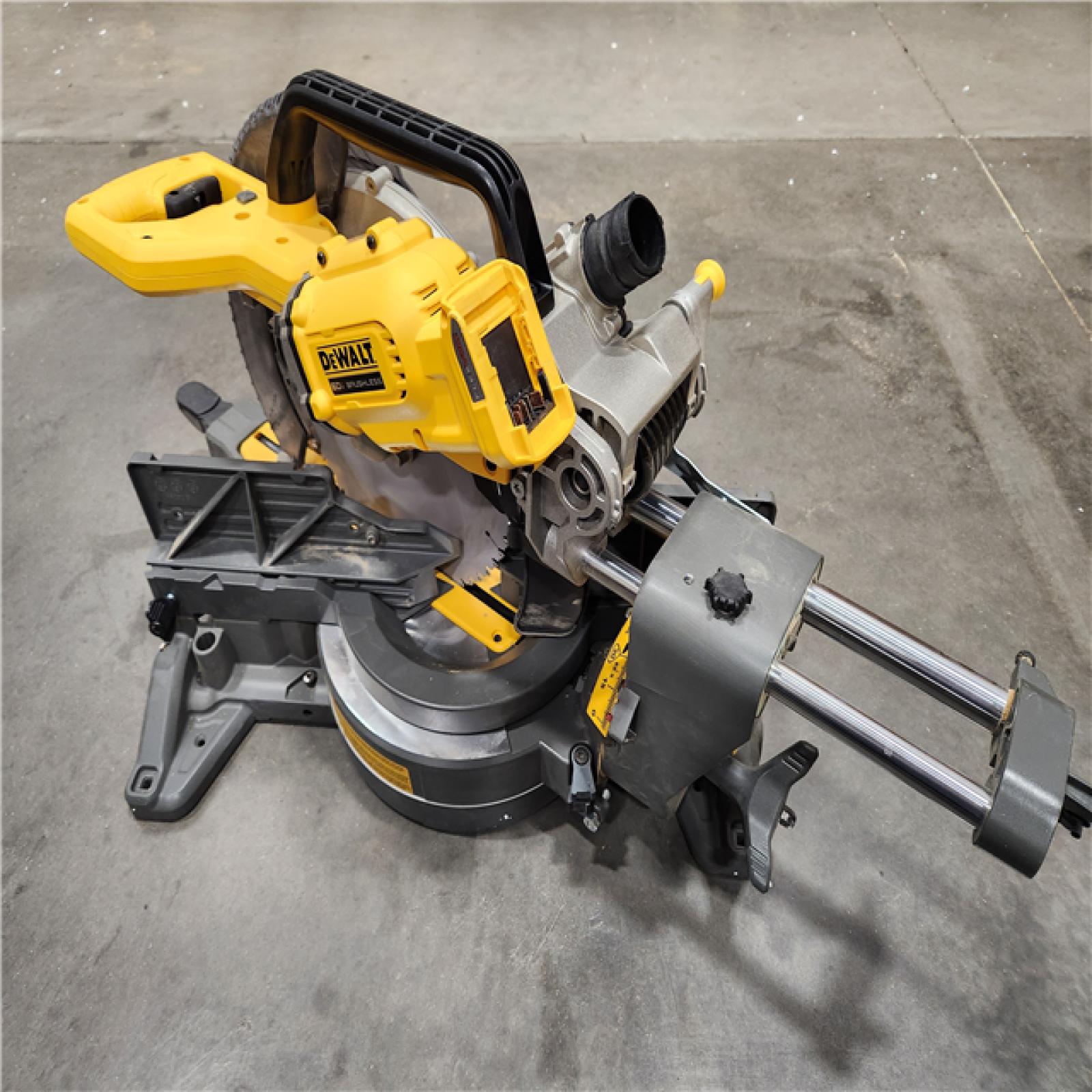 AS-IS DEWALT 60V MAX Lithium-Ion 12 in. Brushless Cordless Sliding Miter Saw (Tool Only)