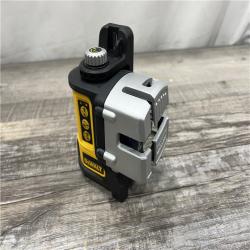 AS-IS DEWALT DW089K Self-Leveling 3-Beam Line Laser