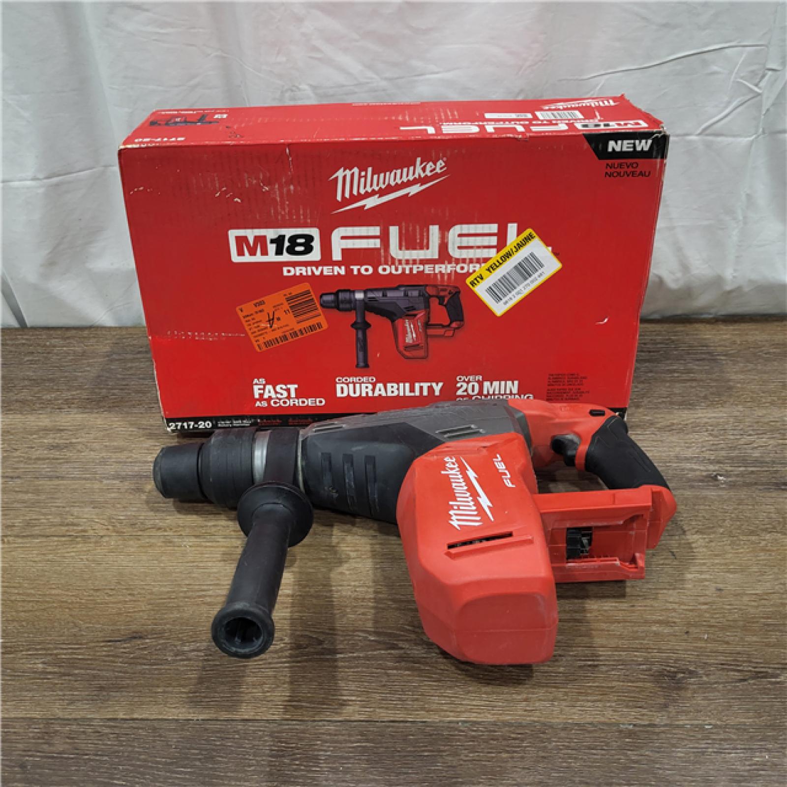 AS-IS M18 FUEL 18V Lithium-Ion Brushless Cordless 1-9/16 in. SDS-Max Rotary Hammer (Tool-Only)