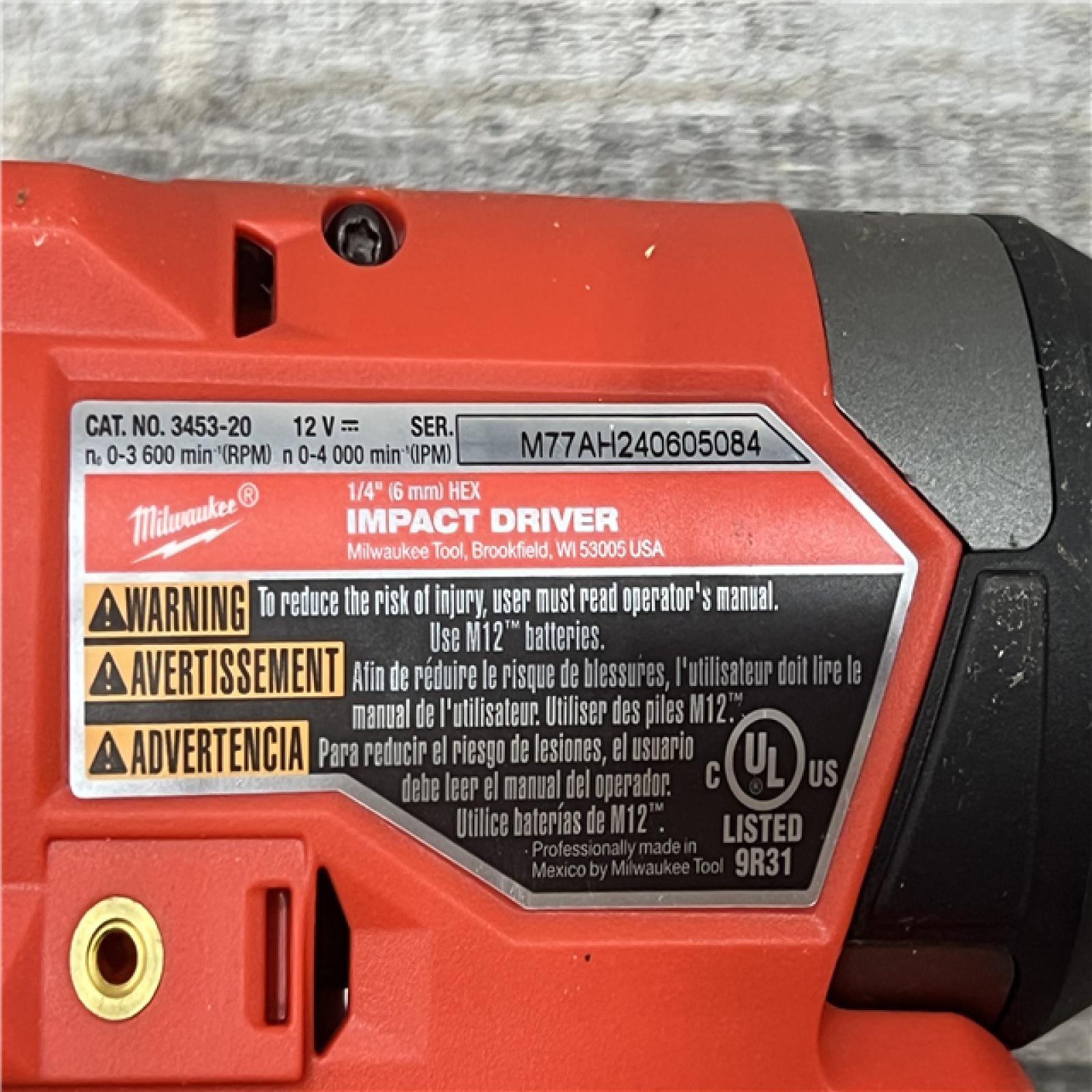 AS-IS Milwaukee 3497-22 12V Brushless Hammer Drill and Impact Driver Combo Kit