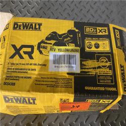 Houston location AS-IS DEWALT 3in Compact Cut Off Tool Bare