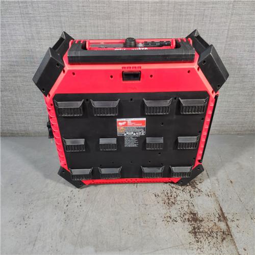 HOUSTON LOCATION - AS-IS Milwaukee 2950-20 18V M18 PACKOUT Lithium-Ion Cordless Radio (Tool Only)