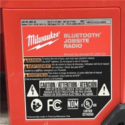 AS-IS MILWAUKEE M18 18V Lithium-Ion Cordless Jobsite Radio