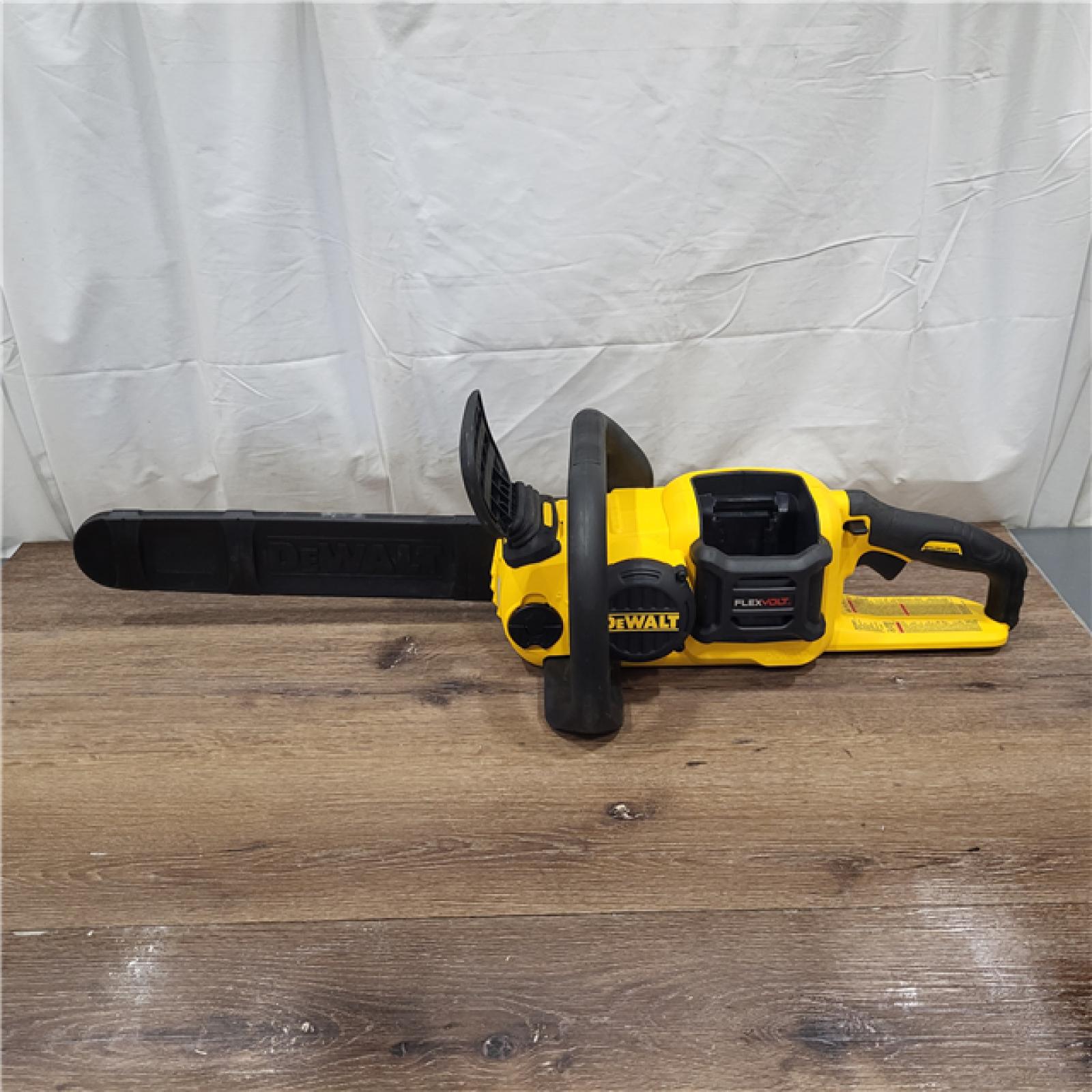 AS-IS DeWalt FLEXVOLT 60V MAX Lithium-Ion Brushless Cordless 16in. Chainsaw Kit