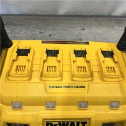 AS-IS  DEWALT  1800 Watt Portable Power Station and 20V/60V MAX Lithium-Ion Battery Charger