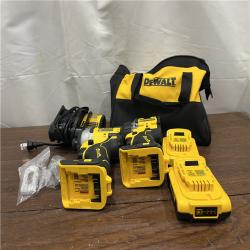 AS-ISDewalt DCK225D2 20V MAX ATOMIC Brushless Compact Lithium-Ion 1/2 in. Cordless Drill Driver and 1/4 in. Impact Driver Combo Kit with 2 Batteries 2 Ah